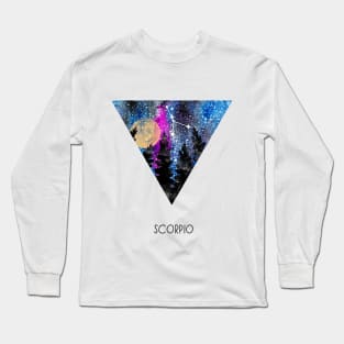 Scorpio Constellation, Scorpio Long Sleeve T-Shirt